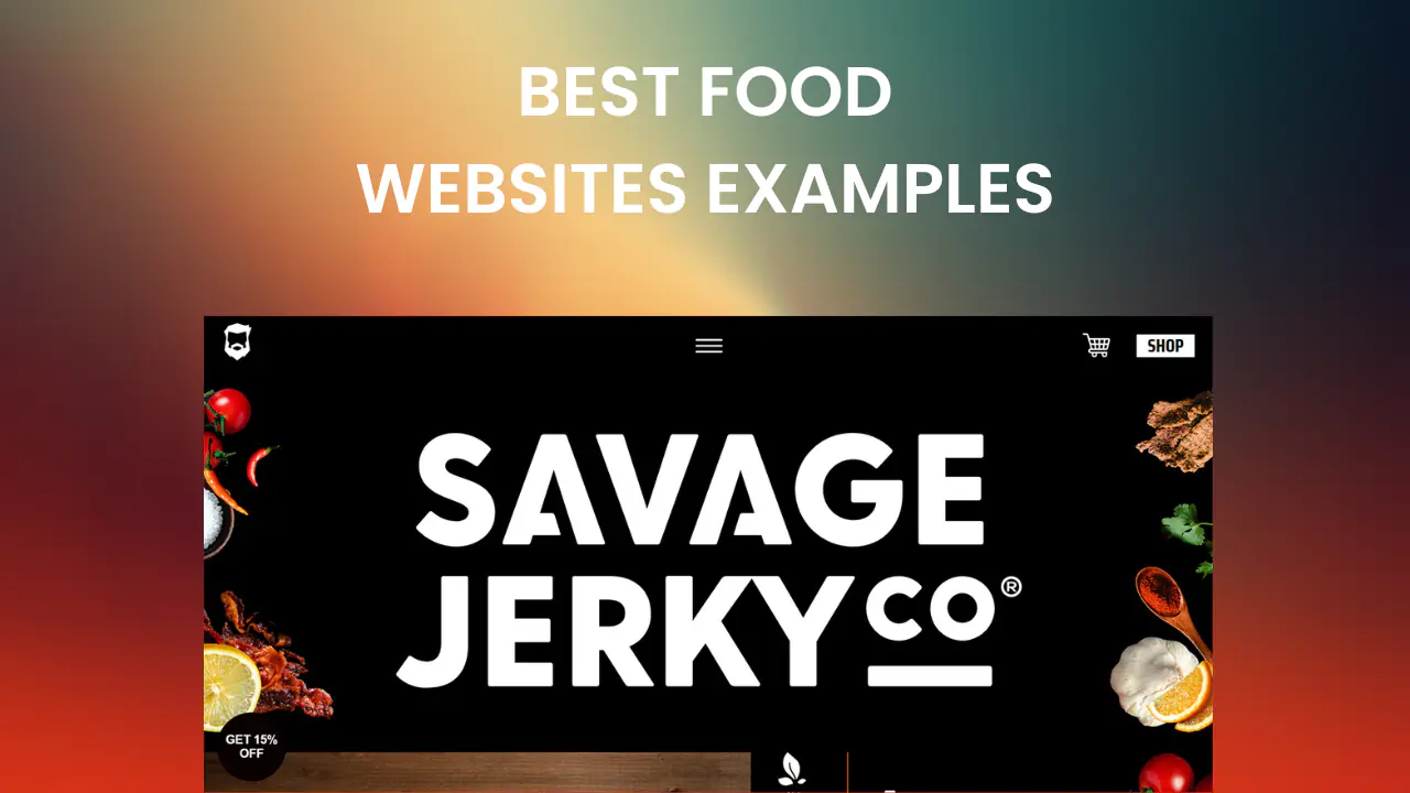 15+ Amazing Food Websites Examples 2026