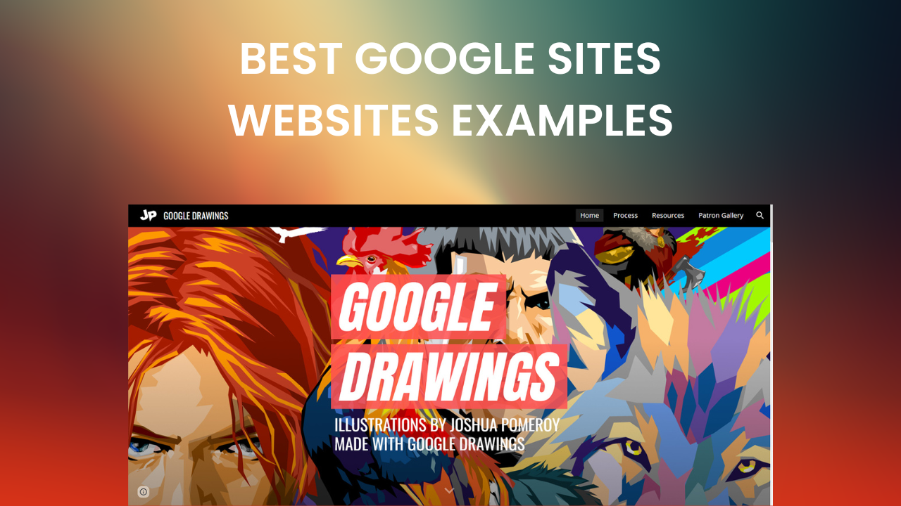 14+ Amazing Google Sites Websites Examples 2026