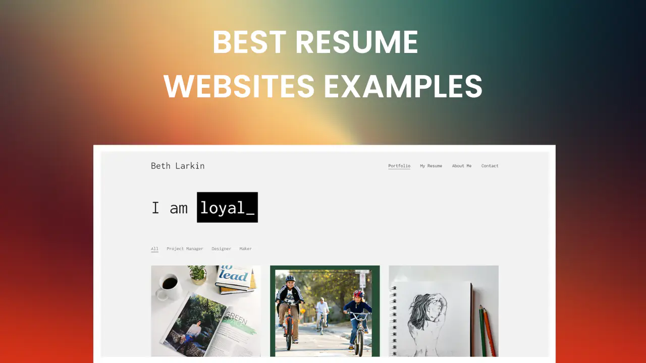 17+ Best Resume Websites Examples 2026