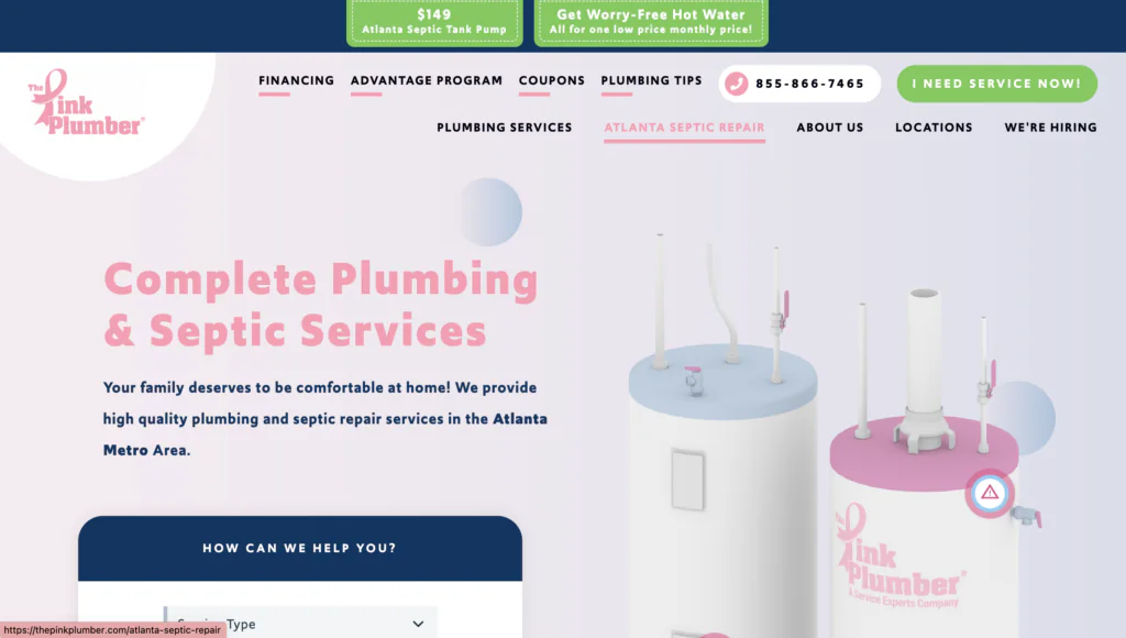 The Pink Plumber