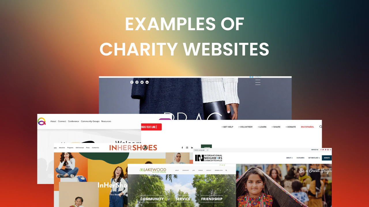 17+ Best Charity Websites Examples 2026