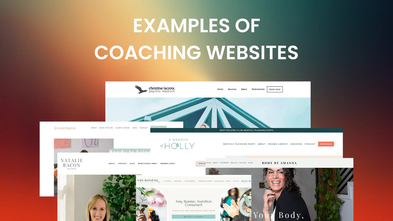 18+ Best Coaching Websites Examples 2026