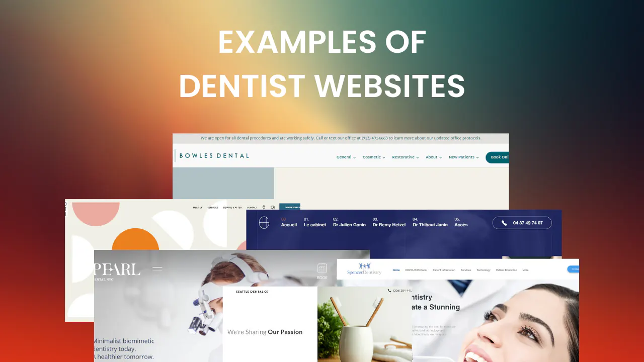 20+ Best Dentist Websites Examples 2026