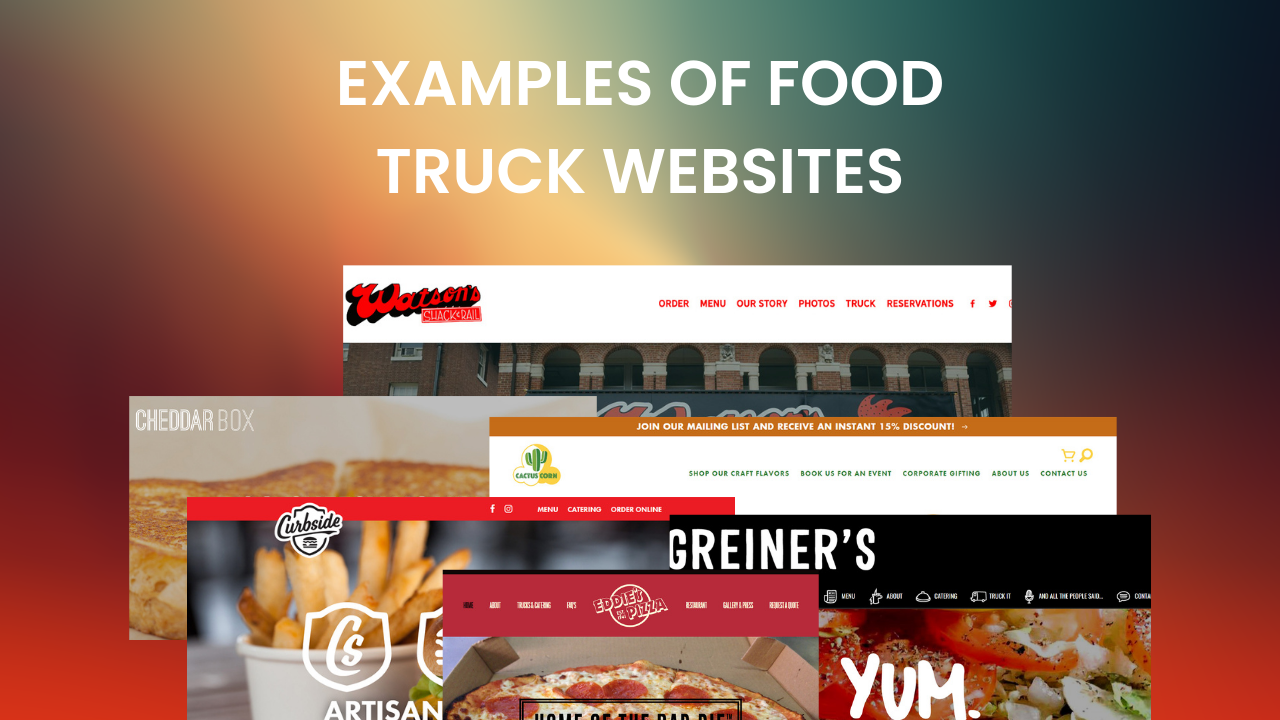16+ Best Food Truck Websites Examples 2026