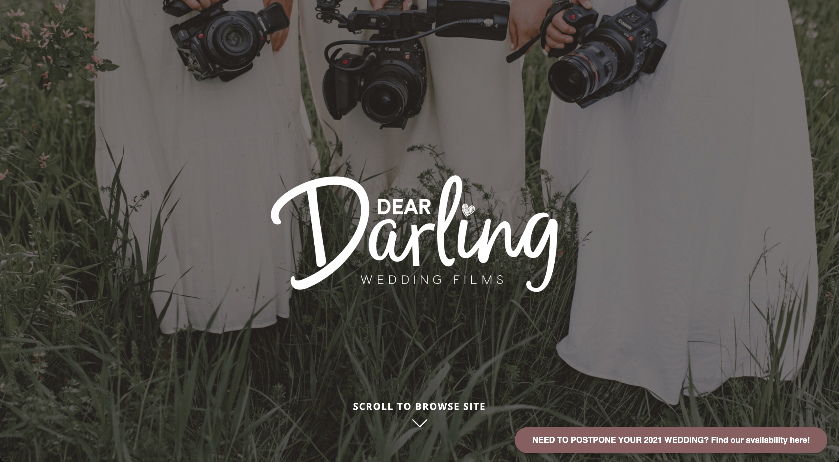 15 Best Videography Websites Examples For 2023 8 Dear Darling Films min