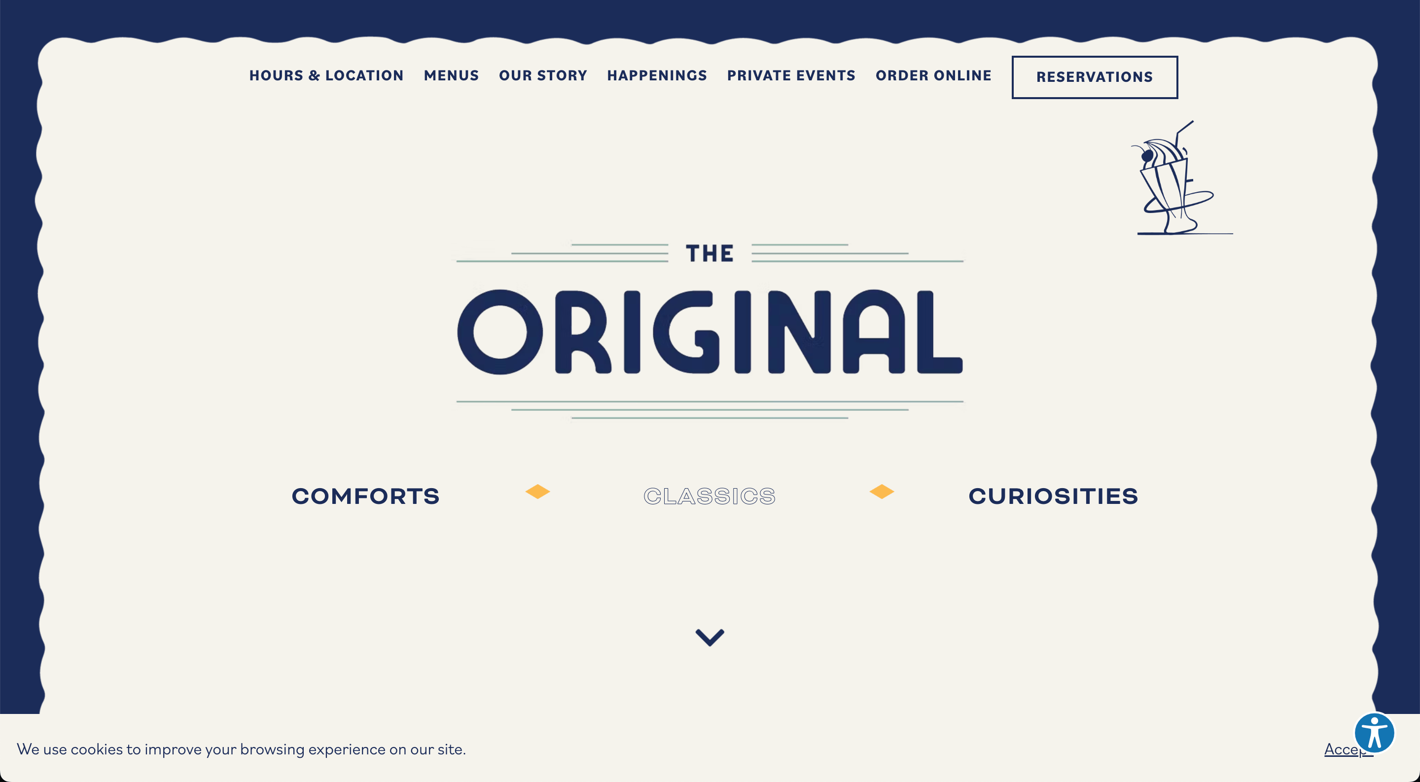14+ Best Restaurant Websites Examples For 2023 7 The OG Denver min
