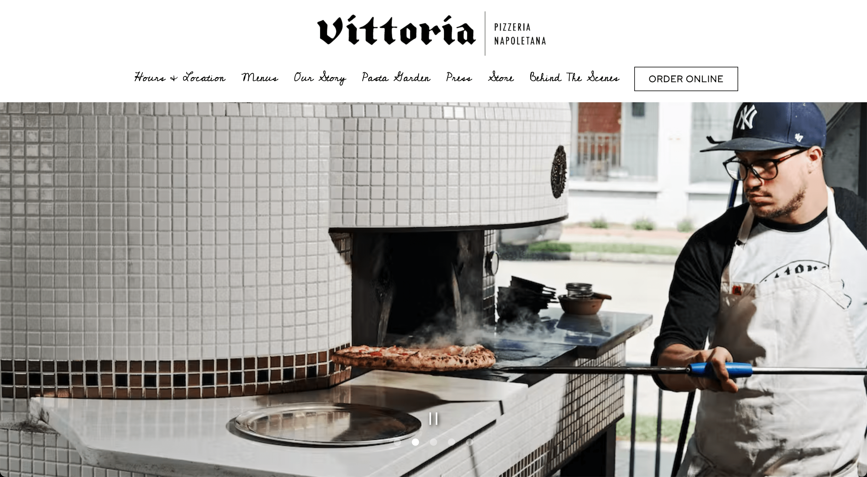 14+ Best Restaurant Websites Examples For 2023 3 Vittoria Pizzeria min
