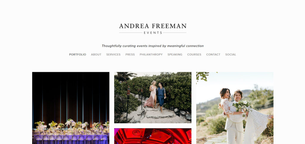 Andrea Freeman Events