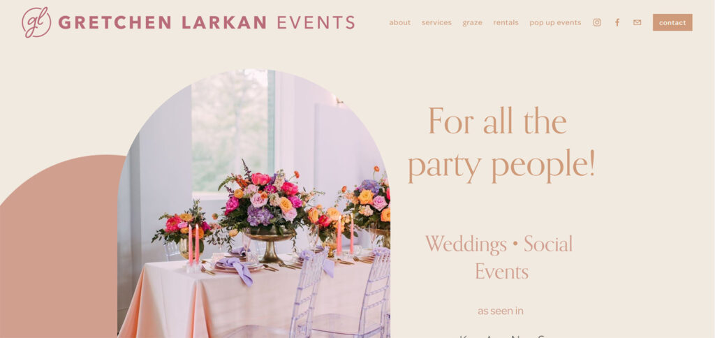 Gretchen Larkan Events