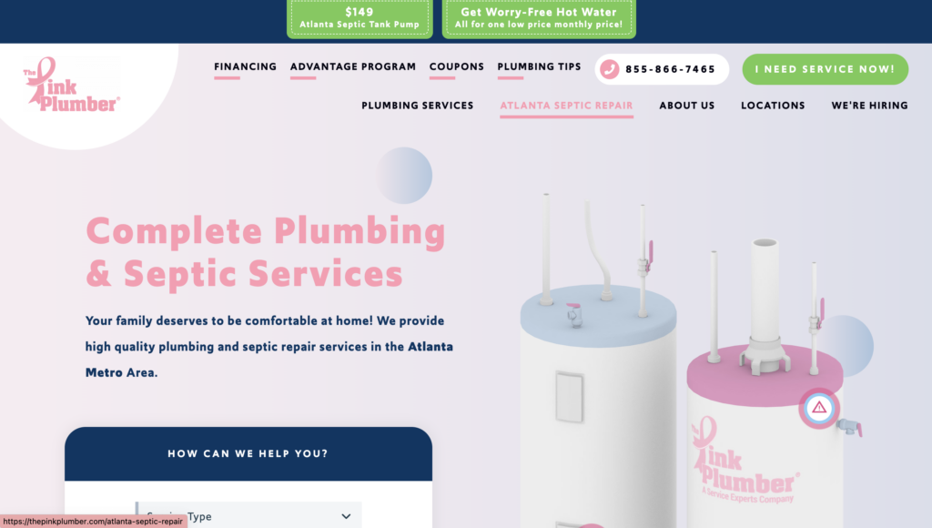 The Pink Plumber